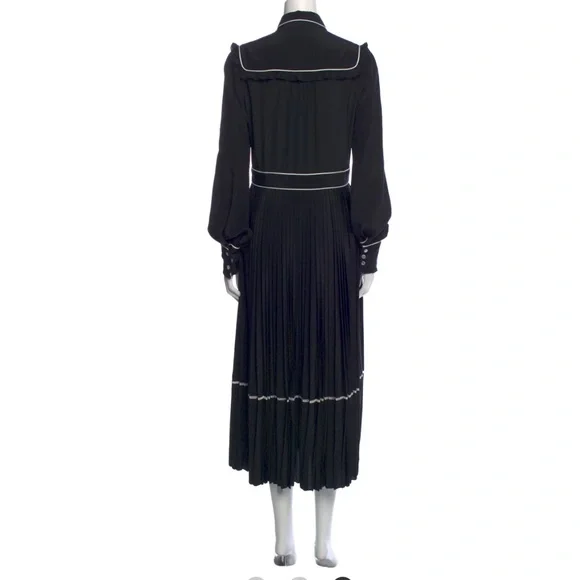 Authentic Kate Spade New York x The Madison Ave. Collection 100% Silk Shirtdress
